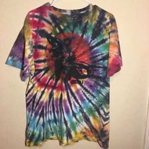 Godzilla Custom Tie Dye T-shirt
